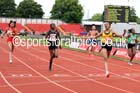 Junior girls 200 metres, English Schools Track and Field. Photo: David T. Hewitson/Sports for All Pics